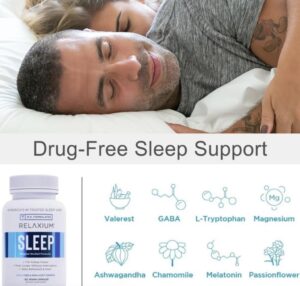 Discover Natural Remedies for Better Sleep and Stress Relief: Relaxium Natural Sleep Aid