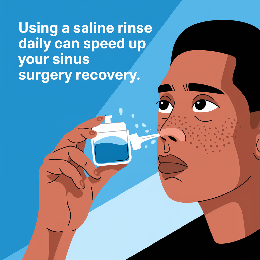 Sinus Surgery Recovery: Tips for Easing Swelling and Pain