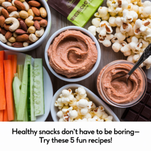 Fuel Your Day with These 5 Healthy Snack Ideas