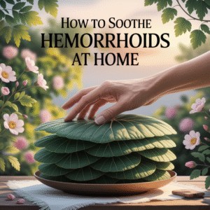 How To Soothe Hemorrhoids at Home